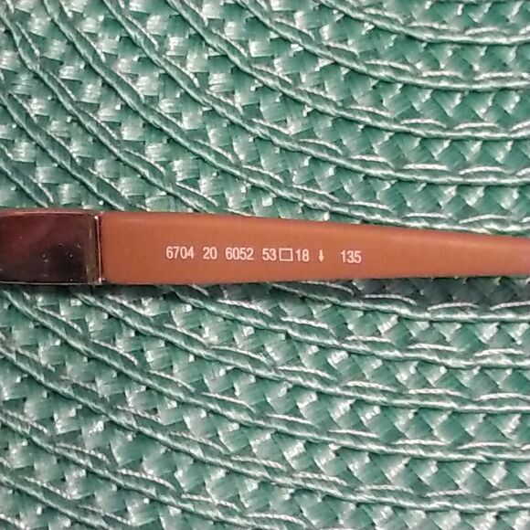 Silhouette 6704 20 Rimless 53-18-135 Used Eyeglasses Frames with case - Picture 11 of 12